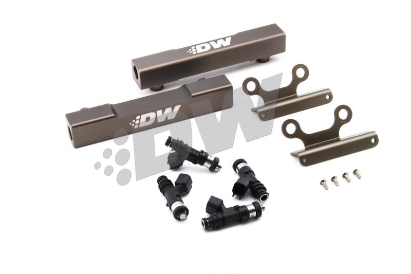 DeatschWerks 02+ 07+ Top Feed Fuel Rail Upgrade Kit with 750cc Injectors for Subaru WRX/STI/LGT - view 2