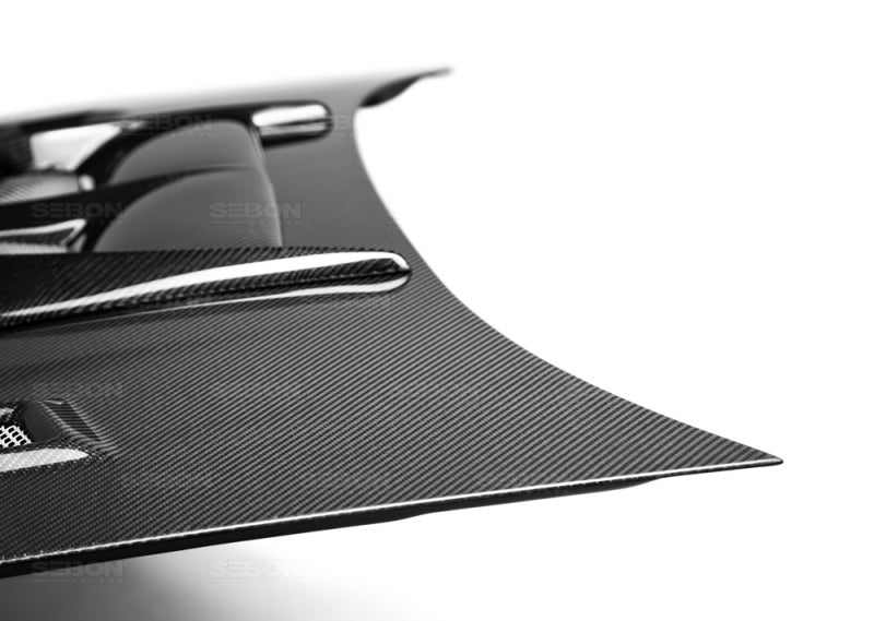 Seibon CW Carbon Fiber Hood for 04-05 Subaru WRX/STI - view 5