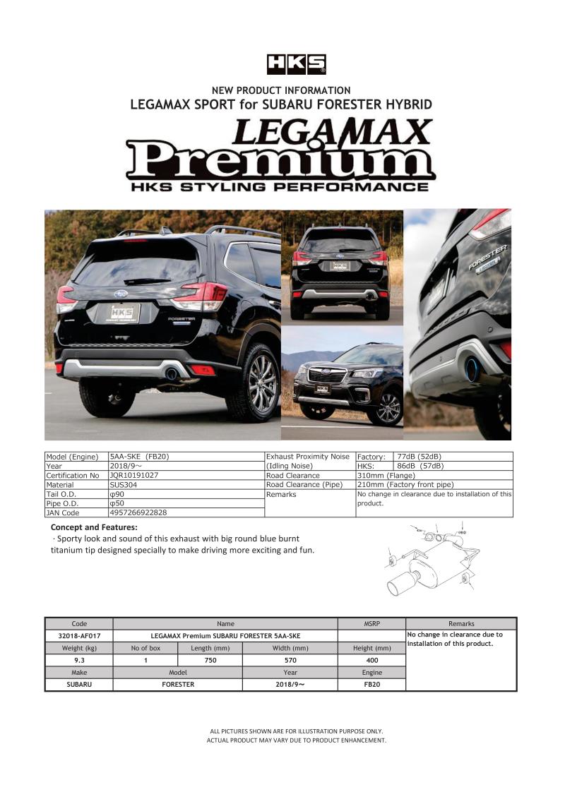 HKS LEGAMAX Premium 5AA-SKE
