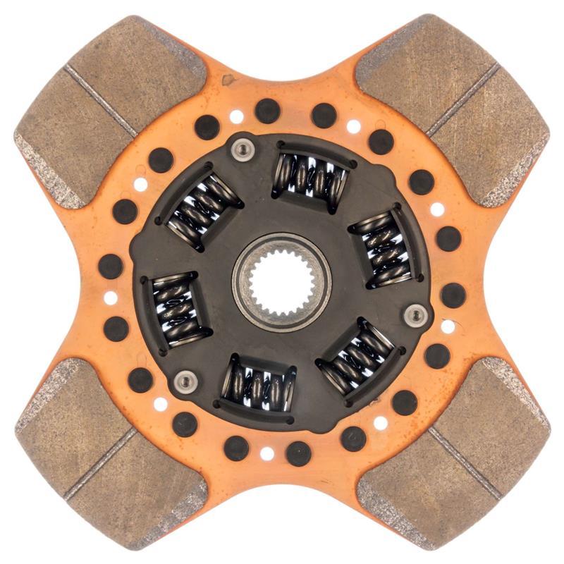 Exedy Stage 2 Cerametallic 4 Puck Disc Fits 15951HDP4 for 2004-2011 Subaru WRX/STI - view 4