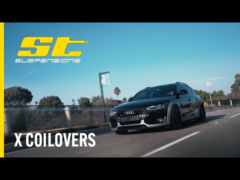 ST Suspensions Coilover X Height Adjustable Kit for 08-14 Subaru WRX/Impreza