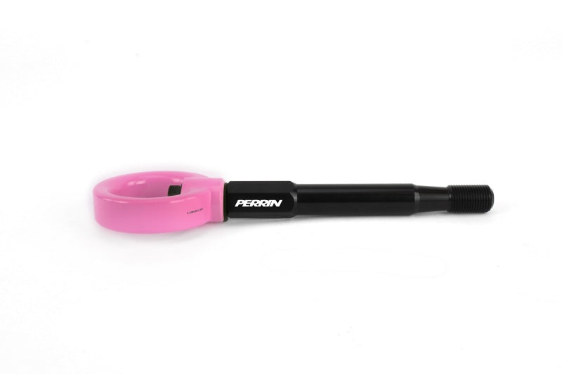 Perrin 15-19 Subaru WRX/STI Tow Hook Kit (Rear) - Hyper Pink