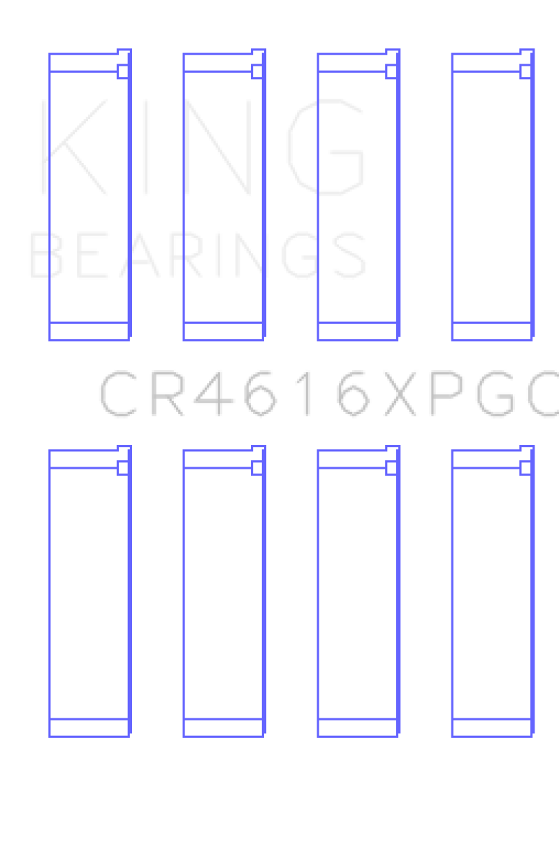 King Subaru Fa20/ Toyota 4U-GSE (Size 0.05) Connecting Rod Bearing Set