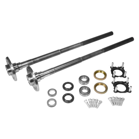 Yukon Gear Chromoly Rear Axle Kit Dana 44 Jeep JK Non-Rubicon 30 Spline 32in Long