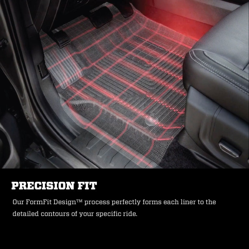 Husky Liners 19-23 Jeep Wrangler JL/JLU X-Act Contour Black Front Floor Liners