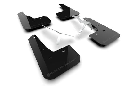Rally Armor - 23-24 Acura Integra + Integra Type-S Black UR Mud Flap W/Dark Grey Logo (No Drill Req)