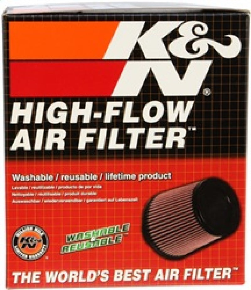 K&N Filter Universal Rubber Filter 2 3/4 inch Flange 6 inch Base 5 inch Top 5 1/2 inch Height