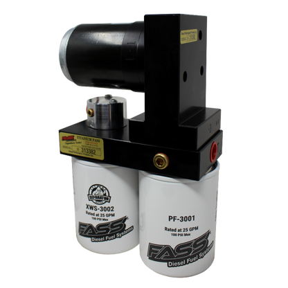 FASS 01-10 GM 2500/3500 Duramax 100gph Titanium Series Fuel Air Separation System TS C10 100G