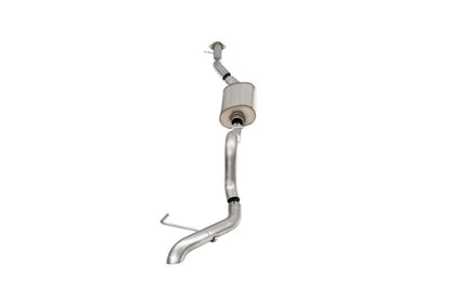 Corsa 21-22 Ford Bronco 2.3L 4-Door 2.75in Cat-Back Single Side Exhaust w/ Turndown Exhaust Tip