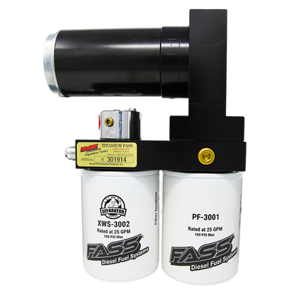FASS 2017-2019 Ford 6.7L Powerstroke 220gph/65psi Titanium Series Fuel Air Separator TS F18 220G