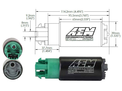 AEM 340LPH - Ethanol Compatible - AEM50-1215