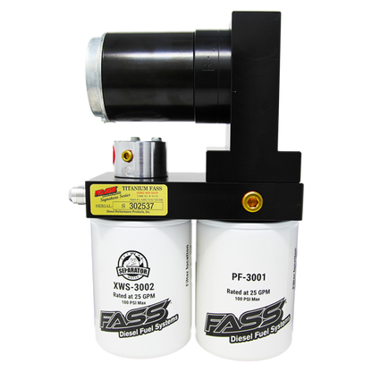 FASS 98.5-04.5 Dodge 2500/3500 Cummins 165gph Titanium Fuel Air Separation System TS D08 165G
